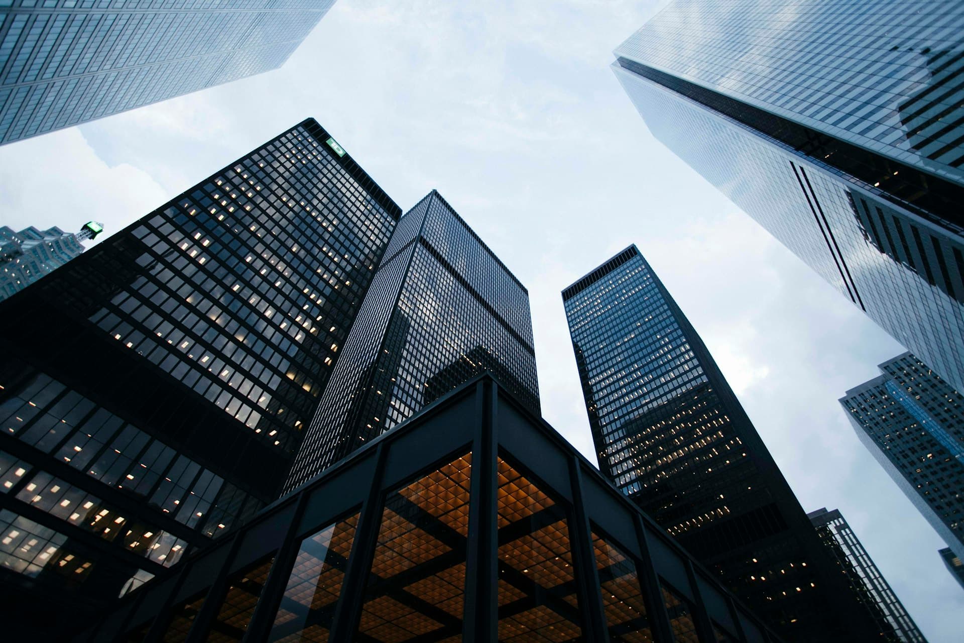 Modern building facade representing delivered projects